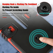 Precise Picture Hanging Tool with Level & Calibration | Adjustable Frame Positioning Tool | Professional Wall Art & Home Décor Leveling Accessory