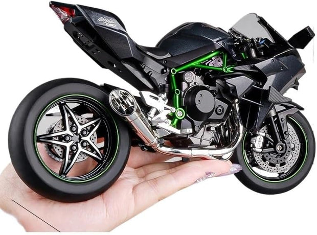 1:9 Alloy Die-Cast Simulation Motorcycle Model (Kawasaki H2R / Ninja / BMW S1000RR) – High-Precision Collectible