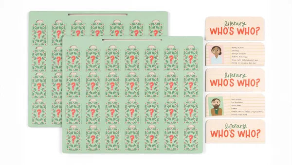 Literary Who’s Who – A Literary Guessing Board Game