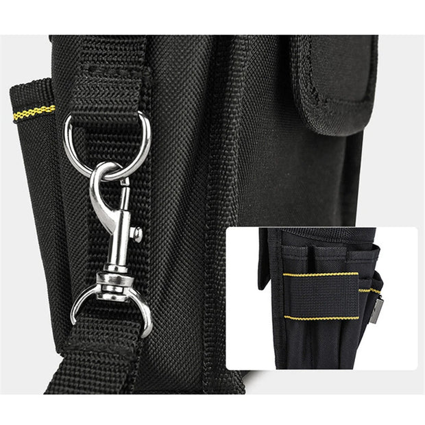 Heavy Duty Large Capacity Tool Organizer Bag for Electricians and Tradesmen
